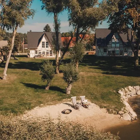Watermark Usedom - Traumhaus Direkt Am Wasser Mit Eigener Badestelle - Haus Woge Rankwitz