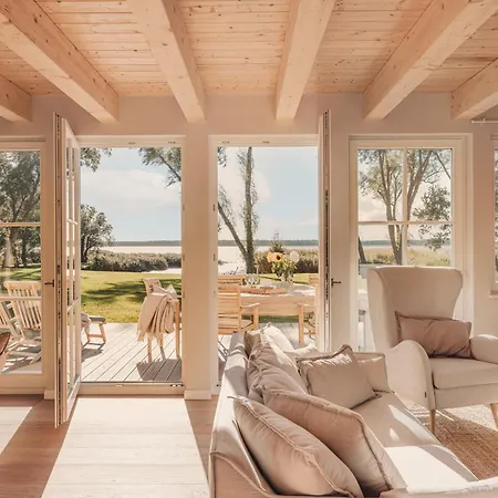Watermark Usedom - Traumhaus Direkt Am Wasser Mit Eigener Badestelle - Haus Woge Rankwitz