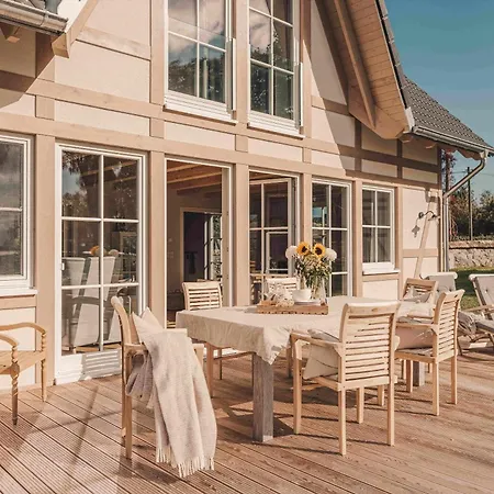 Watermark Usedom - Traumhaus Direkt Am Wasser Mit Eigener Badestelle - Haus Woge Prázdninový dům