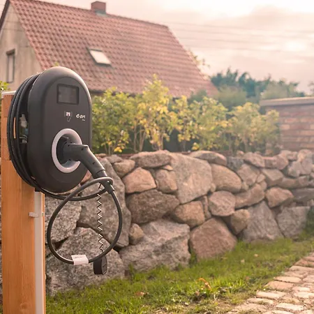 Tatil Evi Watermark Usedom - Traumhaus Direkt Am Wasser Mit Eigener Badestelle - Haus Woge *