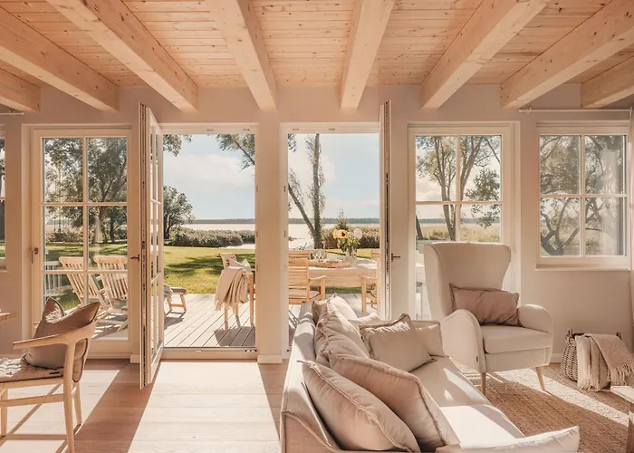 Watermark Usedom - Traumhaus Direkt Am Wasser Mit Eigener Badestelle - Haus Woge Rankwitz