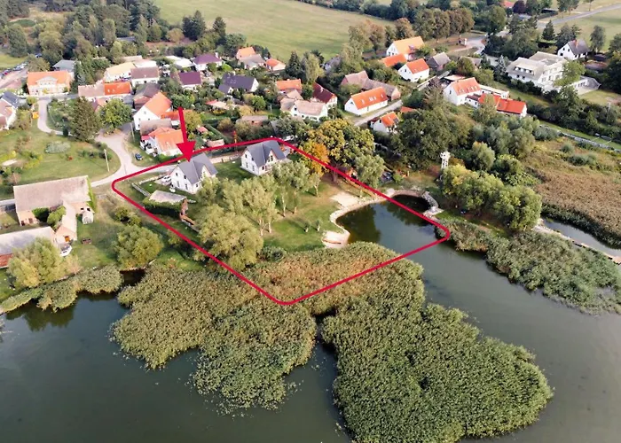 Watermark Usedom - Traumhaus Direkt Am Wasser Mit Eigener Badestelle - Haus Woge Rankwitz