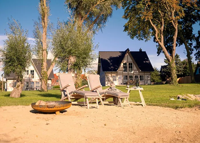 Prázdninový dům Watermark Usedom - Traumhaus Direkt Am Wasser Mit Eigener Badestelle - Haus Woge *